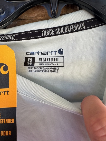 Carhartt Force Sun Defender Lightweight Long Sleeve- Size XS - Picture 3 of 6